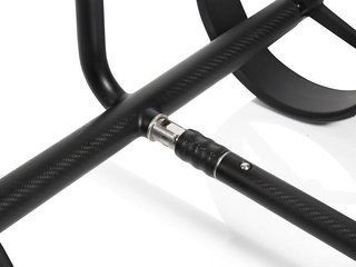 JuCad Carbon drive Classic 3.0 carrello elettrico, nero