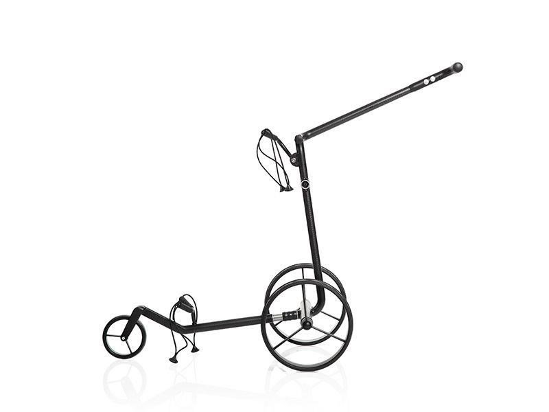 JuCad Carbon drive Classic 3.0 carrello elettrico, nero