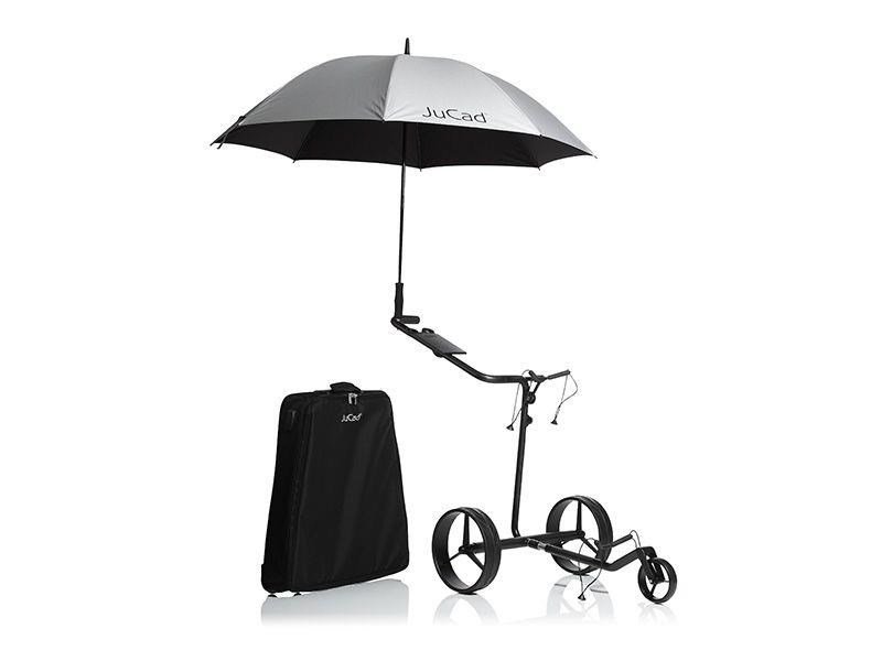 JuCad Carbon drive Classic 3.0 carrello elettrico, nero