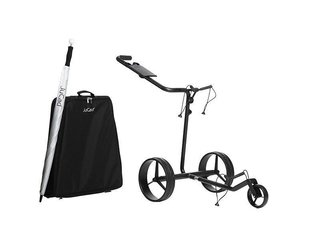 JuCad Carbon drive Classic 3.0 carrello elettrico, nero