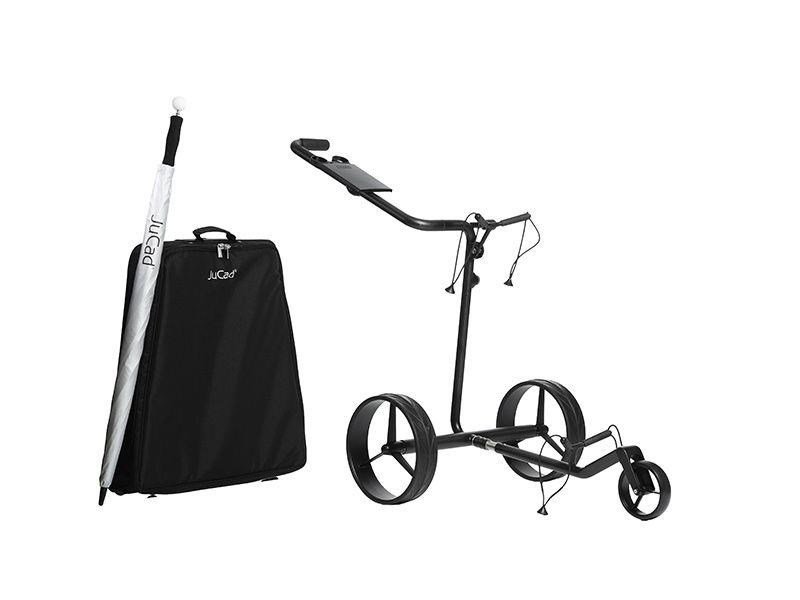 JuCad Carbon drive Classic 3.0 carrello elettrico, nero