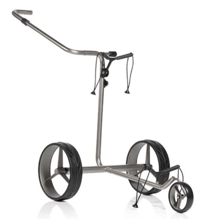 JuCad drive Stainless Steel 3.0 carrello elettrico, argento
