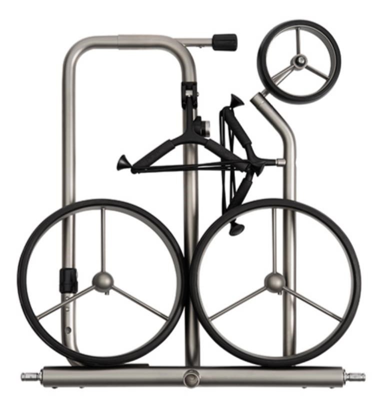 JuCad drive Stainless Steel 3.0 carrello elettrico, argento