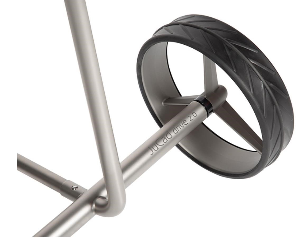 JuCad drive Stainless Steel 3.0 carrello elettrico, argento