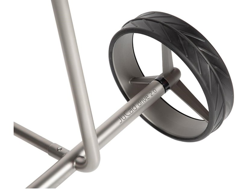 JuCad drive Stainless Steel 3.0 carrello elettrico, argento