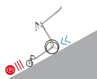 JuCad drive Stainless Steel 3.0 carrello elettrico, argento