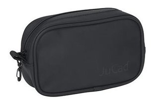 JuCad JuCad golf bag clip-on bag, leather design, borsa, nero