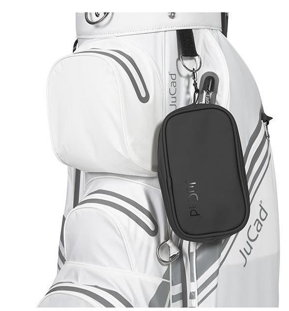 JuCad JuCad golf bag clip-on bag, leather design, borsa, nero