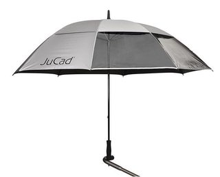JuCad JuCad windproof & window umbrella with pin 68" silver UV protection, argento