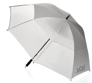 JuCad JuCad windproof & window umbrella with pin 68" silver UV protection, argento