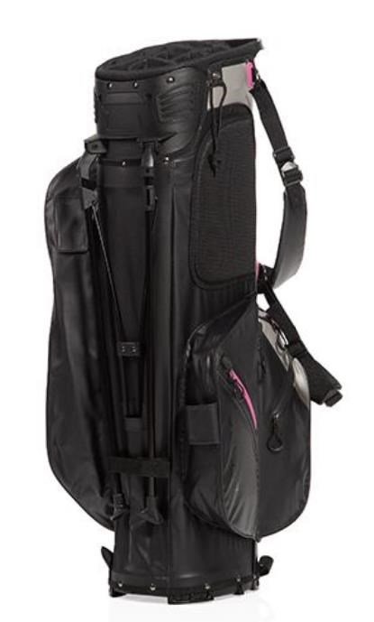 JuCad Bag 3in1 Pro Dry cart bag, nero/grigio/rosa
