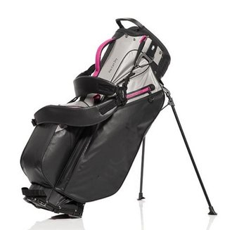 JuCad Bag 3in1 Pro Dry cart bag, nero/grigio/rosa