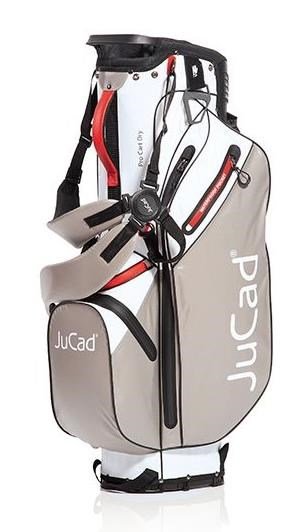 JuCad Bag 3in1 Pro Dry cart bag, bianco/grigio/rosso