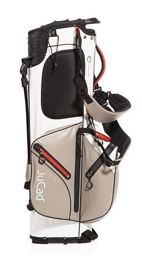 JuCad Bag 3in1 Pro Dry cart bag, bianco/grigio/rosso