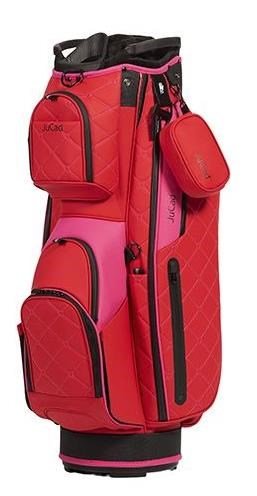 JuCad First Class cart bag, rosso/rosa