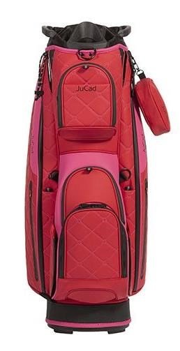 JuCad First Class cart bag, rosso/rosa
