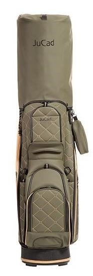 JuCad First Class cart bag, verde scuro/beige