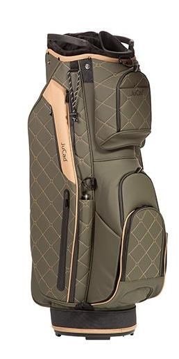 JuCad First Class cart bag, verde scuro/beige