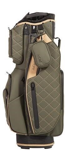JuCad First Class cart bag, verde scuro/beige