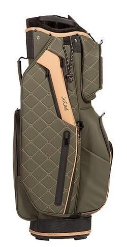 JuCad First Class cart bag, verde scuro/beige