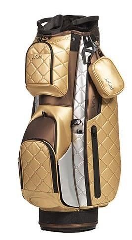 JuCad First Class cart bag, oro/argento/marrone