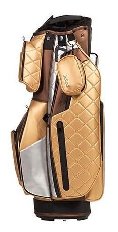 JuCad First Class cart bag, oro/argento/marrone