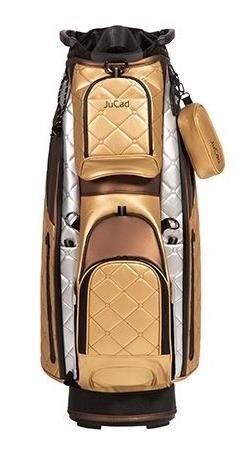JuCad First Class cart bag, oro/argento/marrone