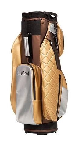 JuCad First Class cart bag, oro/argento/marrone