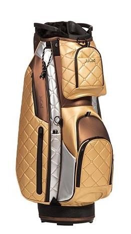JuCad First Class cart bag, oro/argento/marrone