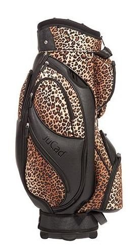 JuCad Style cart bag, nero/leopard
