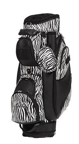 JuCad Style cart bag, nero/zebra