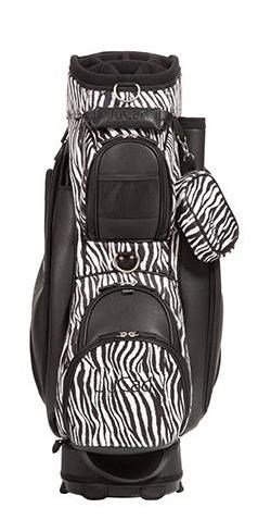 JuCad Style cart bag, nero/zebra