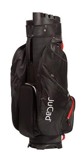 JuCad Manager Waterstop cart bag, nero/rosso/grigio