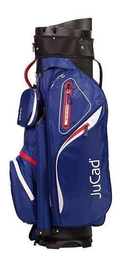 JuCad Manager Waterstop cart bag, blu/bianco/rosso