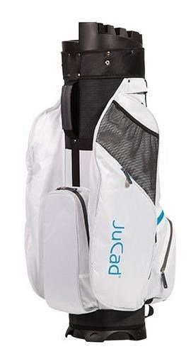 JuCad Manager Waterstop cart bag, bianco/blu/grigio