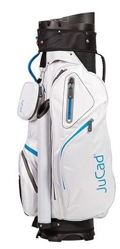 JuCad Manager Waterstop cart bag, bianco/blu/grigio