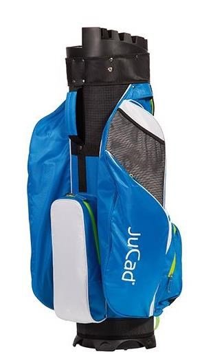 JuCad Manager Waterstop cart bag, blu/bianco/verde