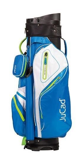 JuCad Manager Waterstop cart bag, blu/bianco/verde