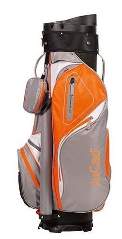 JuCad Manager Waterstop cart bag, grigio chiaro/bianco/arancione