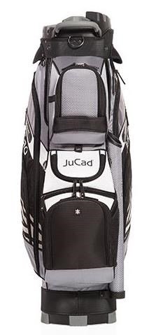 JuCad Quiet Line cart bag, nero/grigio/bianco
