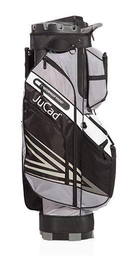 JuCad Quiet Line cart bag, nero/grigio/bianco