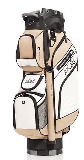 JuCad Quiet Line cart bag, khaki/bianco