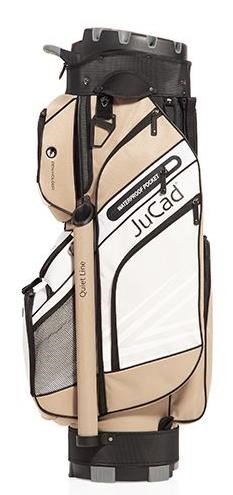 JuCad Quiet Line cart bag, khaki/bianco