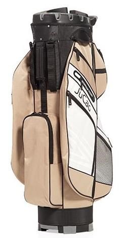 JuCad Quiet Line cart bag, khaki/bianco