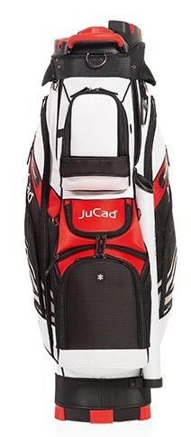 JuCad Quiet Line cart bag, nero/bianco/rosso