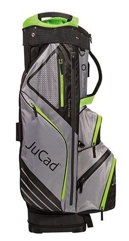 JuCad Sportline cart bag, nero/grigio/verde