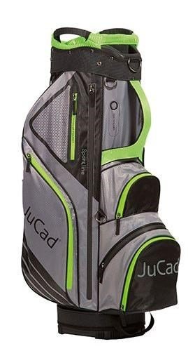 JuCad Sportline cart bag, nero/grigio/verde