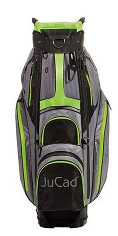 JuCad Sportline cart bag, nero/grigio/verde