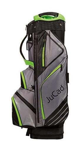 JuCad Sportline cart bag, nero/grigio/verde