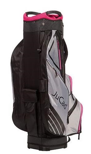 JuCad Sportline cart bag, nero/grigio/rosa